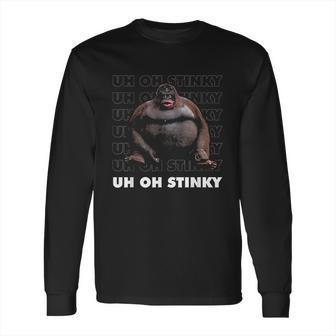 Uh Oh Stinky Poop Meme Long Sleeve T-Shirt | Favorety