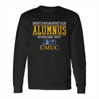 Umuc Alumnus Long Sleeve T-Shirt | Favorety UK