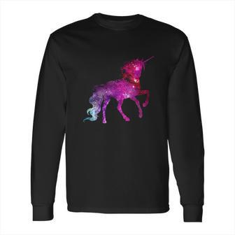 Unicorn Galaxy Squad Girls Funny Galactic Space Gift Long Sleeve T-Shirt | Favorety AU