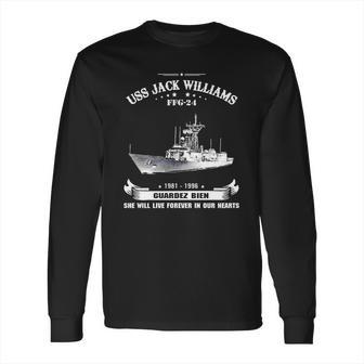 Uss Jack Williams Ffg24 Shirt Long Sleeve T-Shirt | Favorety AU