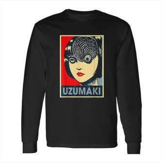 Uzumaki Junji Ito Japanese Horror Vintage Long Sleeve T-Shirt | Favorety