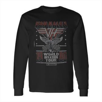 Van Halen 1980 Invasion Tour Soft Slim Fit Long Sleeve T-Shirt | Favorety DE