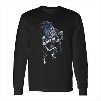 Viking Berserker Bear Spirit Long Sleeve T-Shirt | Favorety