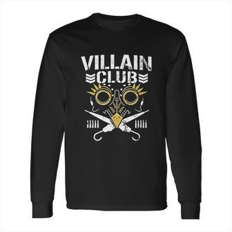 The Villain Club Marty Scurll The Bullet Club Elite Long Sleeve T-Shirt | Favorety AU