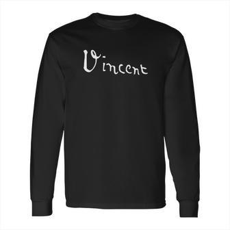 Vincent Van Gogh Signature Fine Art Impressionism Painter Long Sleeve T-Shirt | Favorety