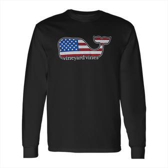 Vineyard Vines Americana Whale Pocket Long Sleeve T-Shirt | Favorety AU