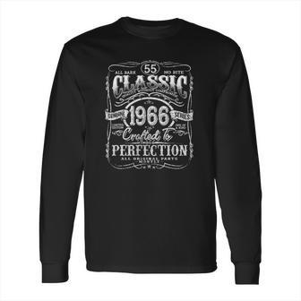 Vintage 1966 Limited Edition Gift 55 Years Old 55Th Birthday Long Sleeve T-Shirt | Favorety