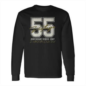 Vintage 1967 Limited Edition 1967 55 Years Old 55Th Birthday Long Sleeve T-Shirt | Favorety UK