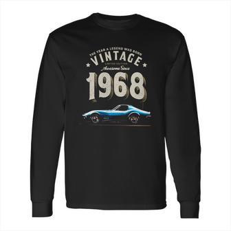 Vintage 1968 Corvette Long Sleeve T-Shirt | Favorety CA