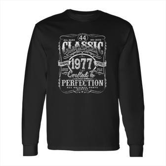 Vintage 1977 Limited Edition Gift 44 Years Old 44Th Birthday Long Sleeve T-Shirt | Favorety AU