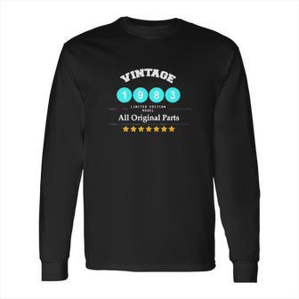 Vintage 1983 38 Years Old And 38Th Birthday Long Sleeve T-Shirt | Favorety DE