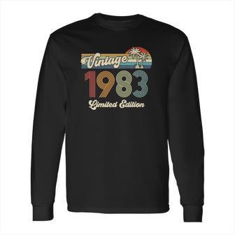 Vintage 1983 38Th Birthday Limited Edition 38 Years Old Long Sleeve T-Shirt | Favorety AU