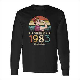 Vintage 1983 Limited Edition 1983 39Th Birthday 39 Years Old Long Sleeve T-Shirt | Favorety UK