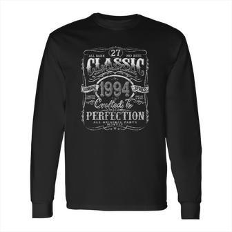 Vintage 1994 Limited Edition Gift 27 Years Old 27Th Birthday Long Sleeve T-Shirt | Favorety UK