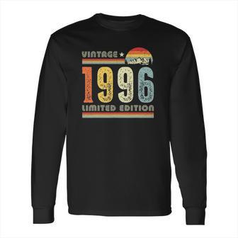 Vintage 1996 Made In 1996 26Th Birthday 26 Years Old Long Sleeve T-Shirt | Favorety UK