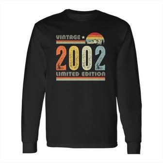 Vintage 2002 Made In 2002 20Th Birthday 20 Years Old Long Sleeve T-Shirt | Favorety CA