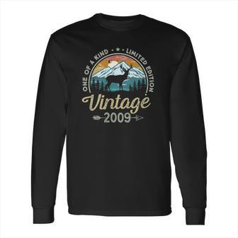 Vintage 2009 Limited Edition Deer 13 Years Old Gifts 13 Bday Long Sleeve T-Shirt | Favorety CA