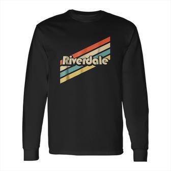 Vintage 80S Riverdale Ny Long Sleeve T-Shirt | Favorety