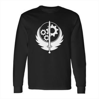 Vintage Brotherhood Of Steel Logo Long Sleeve T-Shirt | Favorety UK