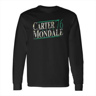 Vintage Carter Mondale 1976 Jimmy Carter Retro Campaign Long Sleeve T-Shirt | Favorety AU