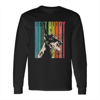 Vintage Doberman Pinscher Long Sleeve T-Shirt | Favorety CA