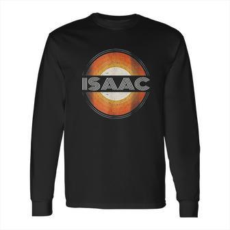 Vintage First Name Isaac Retro Personalized Long Sleeve T-Shirt | Favorety DE