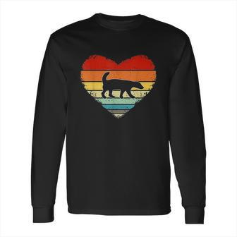 Vintage Heart Honey Badger Long Sleeve T-Shirt | Favorety UK