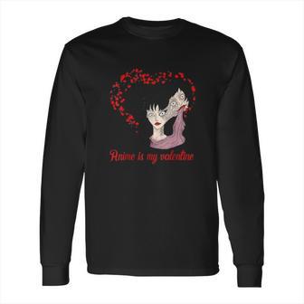 Vintage Junji Ito Gifts Anime Is My Valentine Tomie Manga Long Sleeve T-Shirt | Favorety