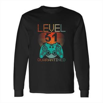 Vintage Level 51 Social Distancing Long Sleeve T-Shirt | Favorety UK