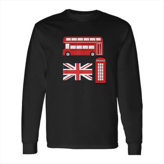 Vintage London I Love Travel Wanderlust Long Sleeve T-Shirt | Favorety