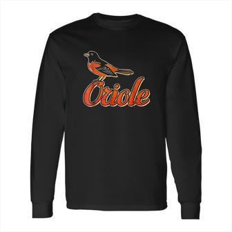 Vintage Oriole Bird Amazing Bird Gift Long Sleeve T-Shirt | Favorety UK