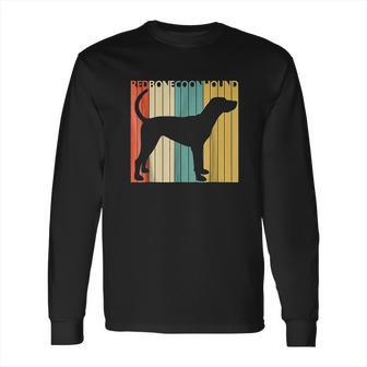 Vintage Redbone Coonhound Dog Long Sleeve T-Shirt | Favorety CA