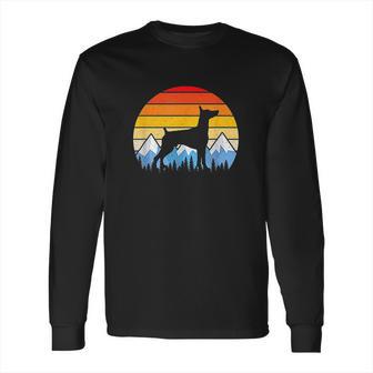 Vintage Retro Doberman Pinscher Long Sleeve T-Shirt | Favorety CA