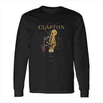 Vintage Retro Style Clapton Classic Guitar Long Sleeve T-Shirt | Favorety AU