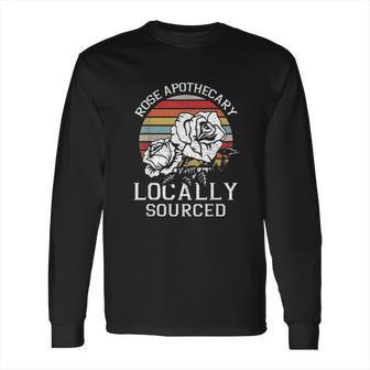 Vintage Rose Apothecary Locally Sourced Rose Lovers Gift Long Sleeve T-Shirt | Favorety AU