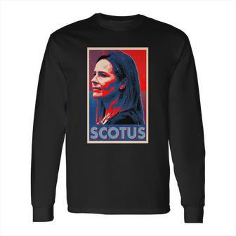 Vintage Scotus Amy Coney Barrett Poster Long Sleeve T-Shirt | Favorety DE