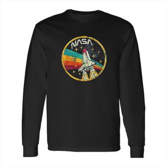 Vintage Space Shuttle Nasa Long Sleeve T-Shirt | Favorety