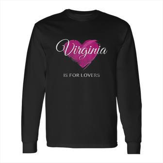 Vintage Virginia Lovers Dmv Va Long Sleeve T-Shirt | Favorety DE