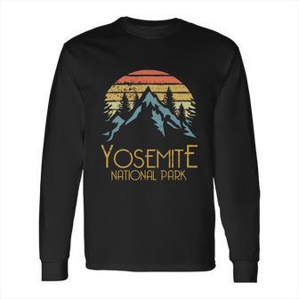 Vintage Yosemite National Park California Gift Long Sleeve T-Shirt | Favorety CA