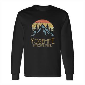 Vintage Yosemite National Park California Long Sleeve T-Shirt | Favorety DE