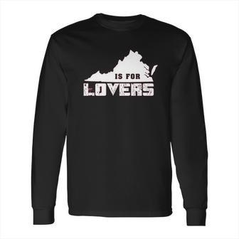 Virginia Lovers State Heart Vintage Throwback Gift Long Sleeve T-Shirt | Favorety UK