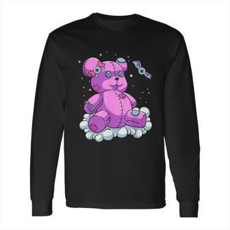 Voodoo Doll Pastel Goth Teddy Bear Witchcraft Halloween Long Sleeve T-Shirt | Favorety AU