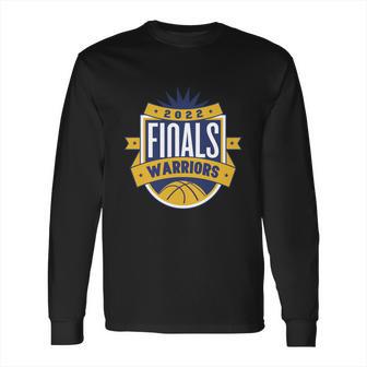 Warriors Finals 2022 Basketball Gold Blooded Warriors V2 Long Sleeve T-Shirt | Favorety AU