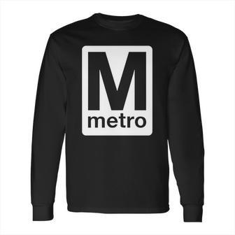 Washington Dc Metro T-Shirt Long Sleeve T-Shirt | Favorety DE