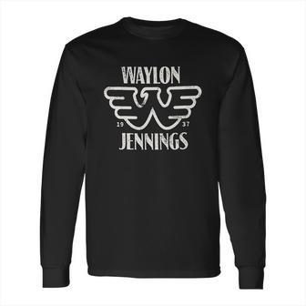 Waylon Jennings Est 1937 Long Sleeve T-Shirt | Favorety CA