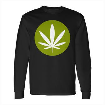 Weed Sativa Leaf T-Shirt Long Sleeve T-Shirt | Favorety DE