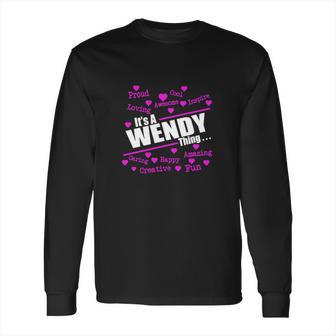 Wendy Long Sleeve T-Shirt | Favorety