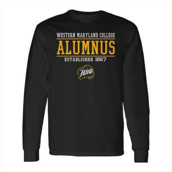 Western Maryland Alumnus Long Sleeve T-Shirt | Favorety UK