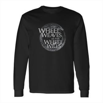 The Wheel Of Time The Wheel Weaves Circle Long Sleeve T-Shirt | Favorety AU