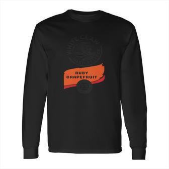 White Claw Hard Seltzer Ruby Grapefruit Halloween Costume Shirt Long Sleeve T-Shirt | Favorety